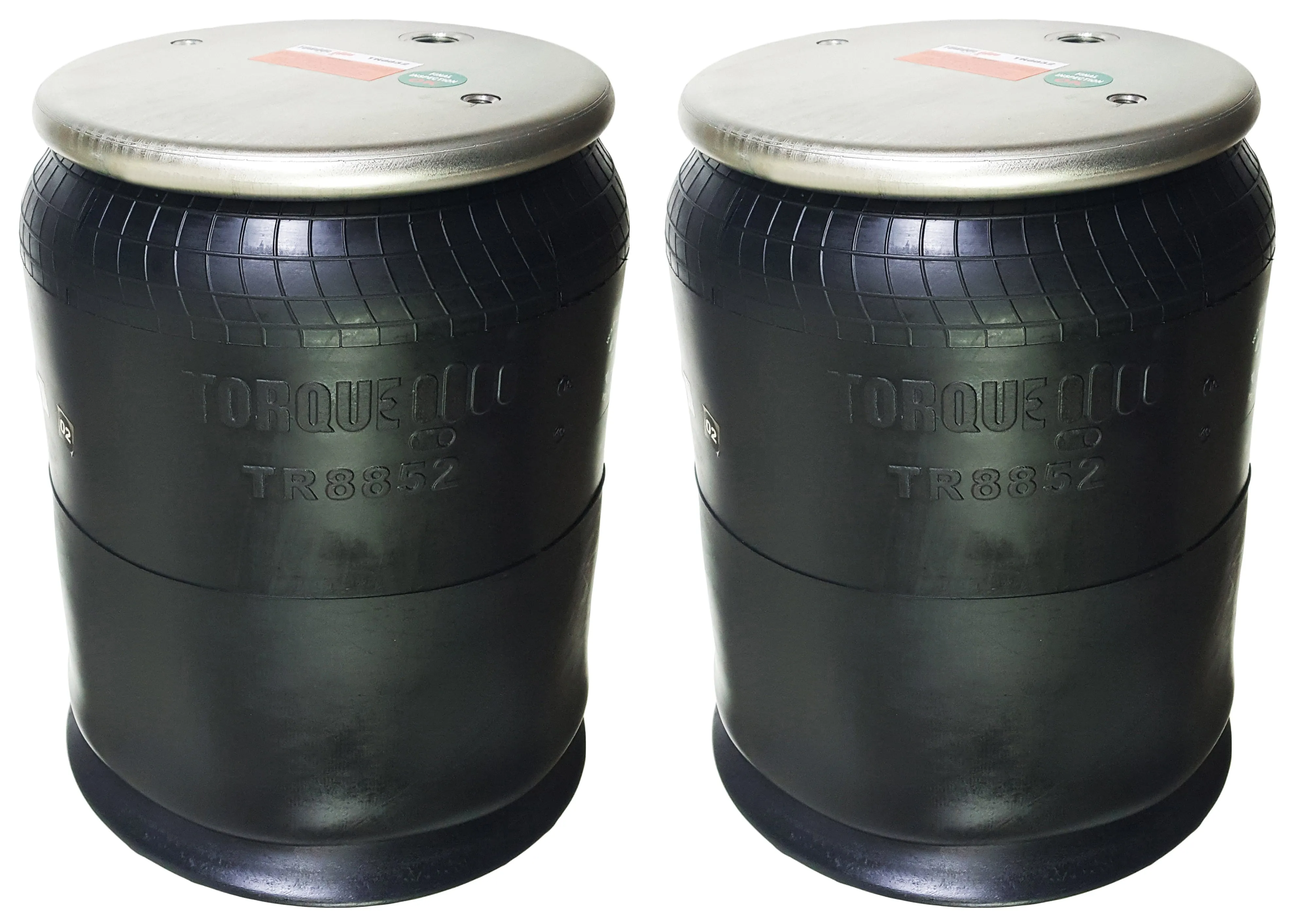 2 pack of TORQUE Air Spring Bag for Peterbilt Trukcs (Replaces Firestone 8852, Peterbilt 03-07887 (Low Air Feaf, Goodyear 1R12-568 & Firestone W01-358-8852) (2 x TR8852)