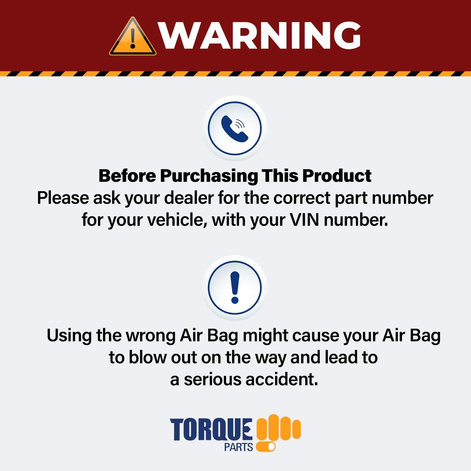 2 pack of TORQUE Air Spring Bag for Peterbilt Trukcs (Replaces Firestone 8852, Peterbilt 03-07887 (Low Air Feaf, Goodyear 1R12-568 & Firestone W01-358-8852) (2 x TR8852)