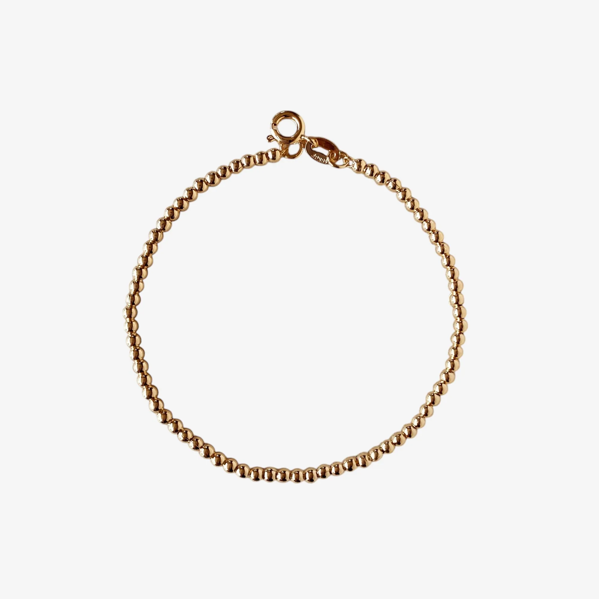 2.5 mm Beaded Bracelet