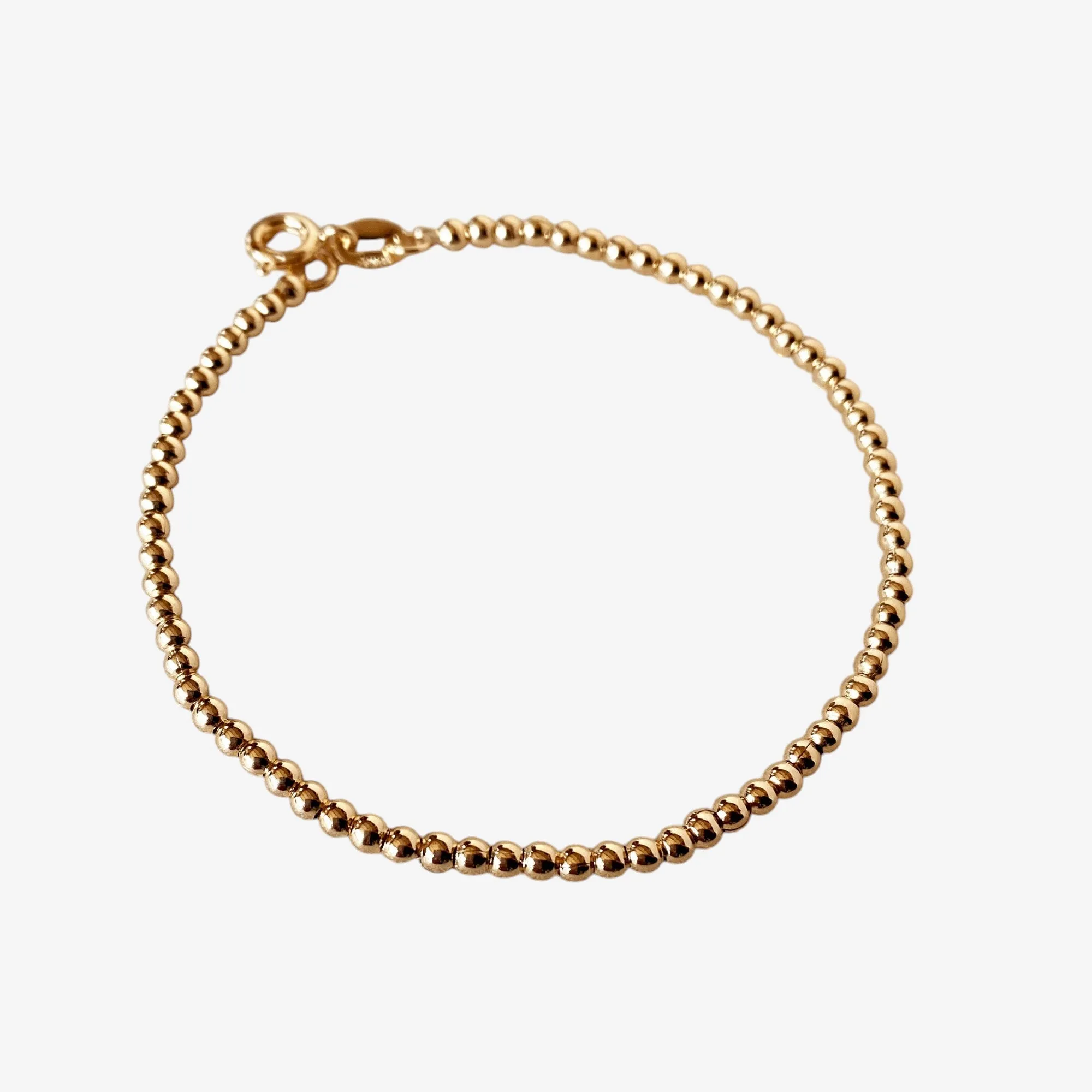 2.5 mm Beaded Bracelet