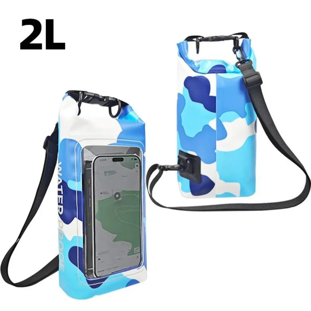 2L Waterproof Touch Screen Outdoors Dry Bag