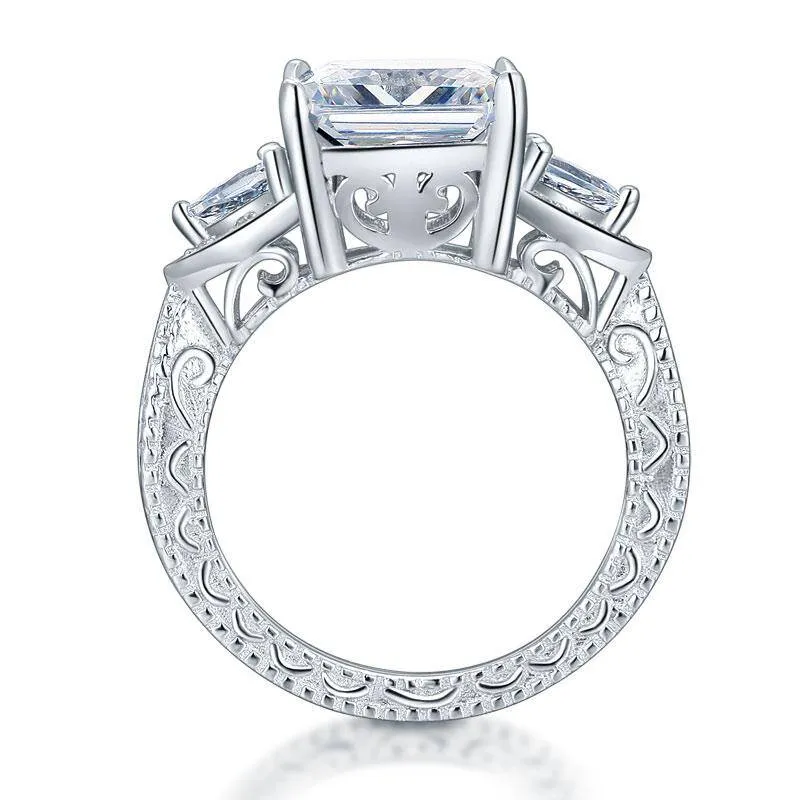 4.0 Ct Diamond Vintage Luxury Engagement Ring