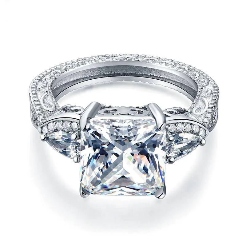 4.0 Ct Diamond Vintage Luxury Engagement Ring