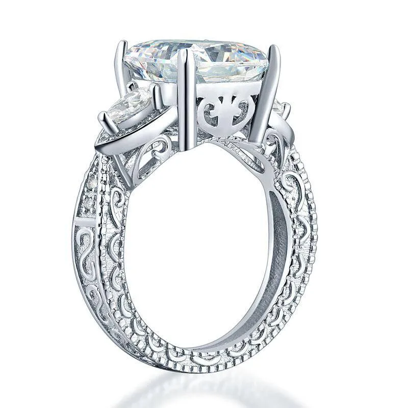 4.0 Ct Diamond Vintage Luxury Engagement Ring