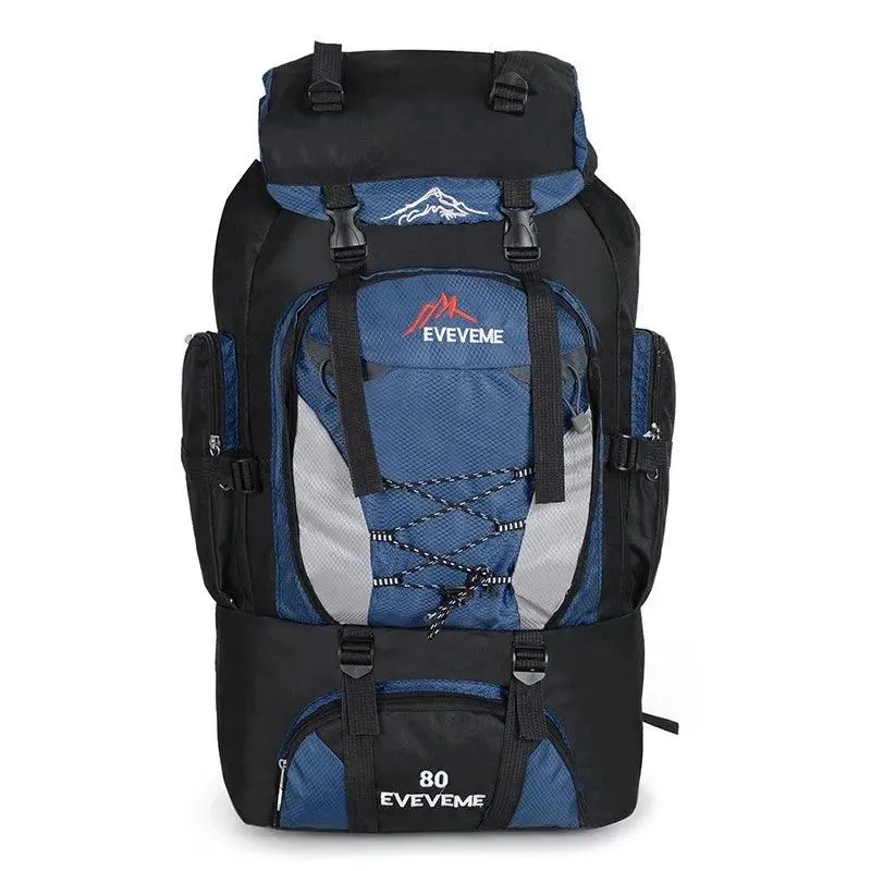 80L Waterproof  Outdoor Adventure Hiking & Climbing Rucksack Backpack