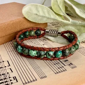 African Turquoise Fusion - Luck and Protection
