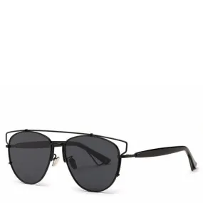 Alessa Aviator Sunglasses - Black