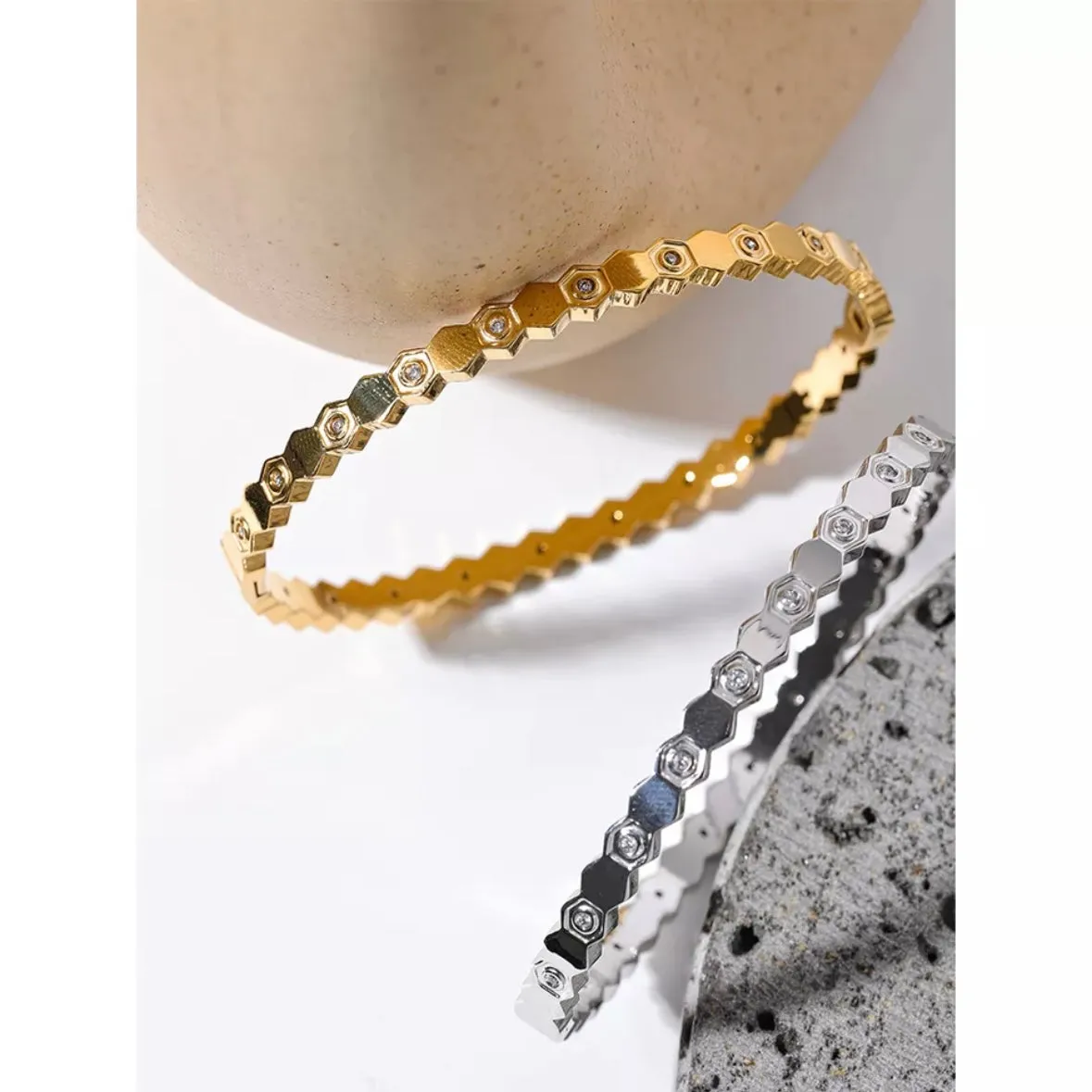 Alex Hinged Bracelet