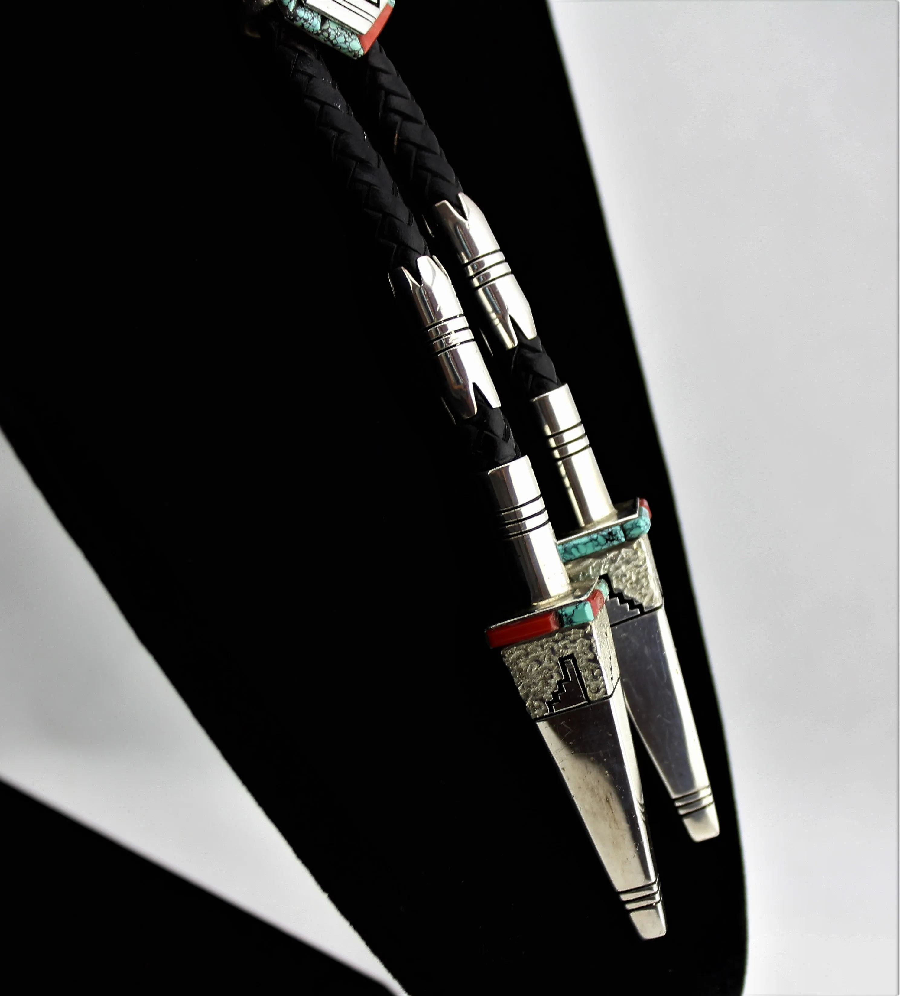 Alvin and Lula Begay Bolo Tie Buckle Set