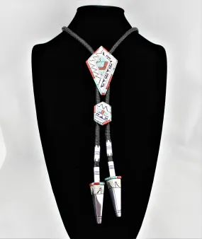 Alvin and Lula Begay Bolo Tie Buckle Set