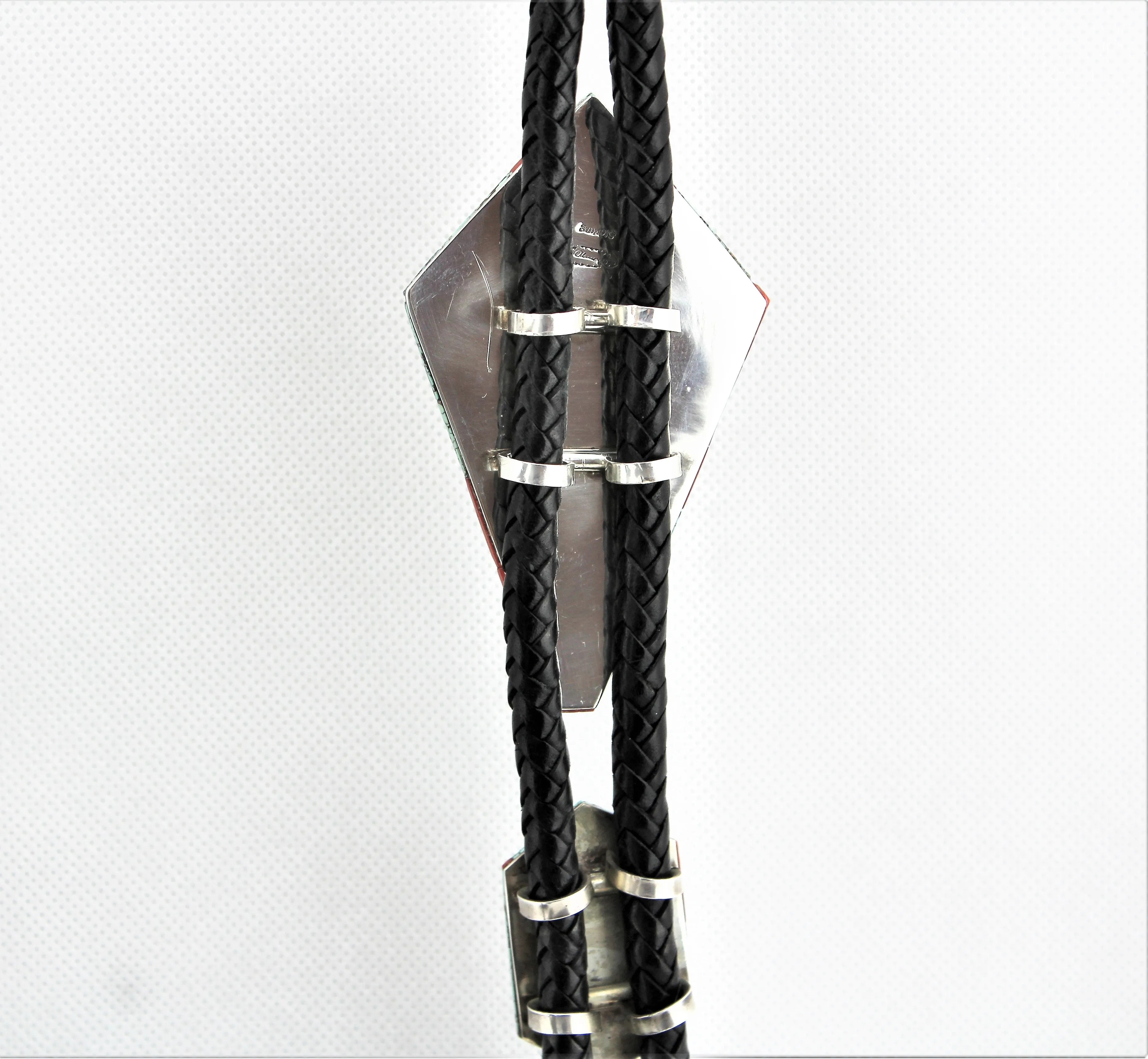 Alvin and Lula Begay Bolo Tie Buckle Set