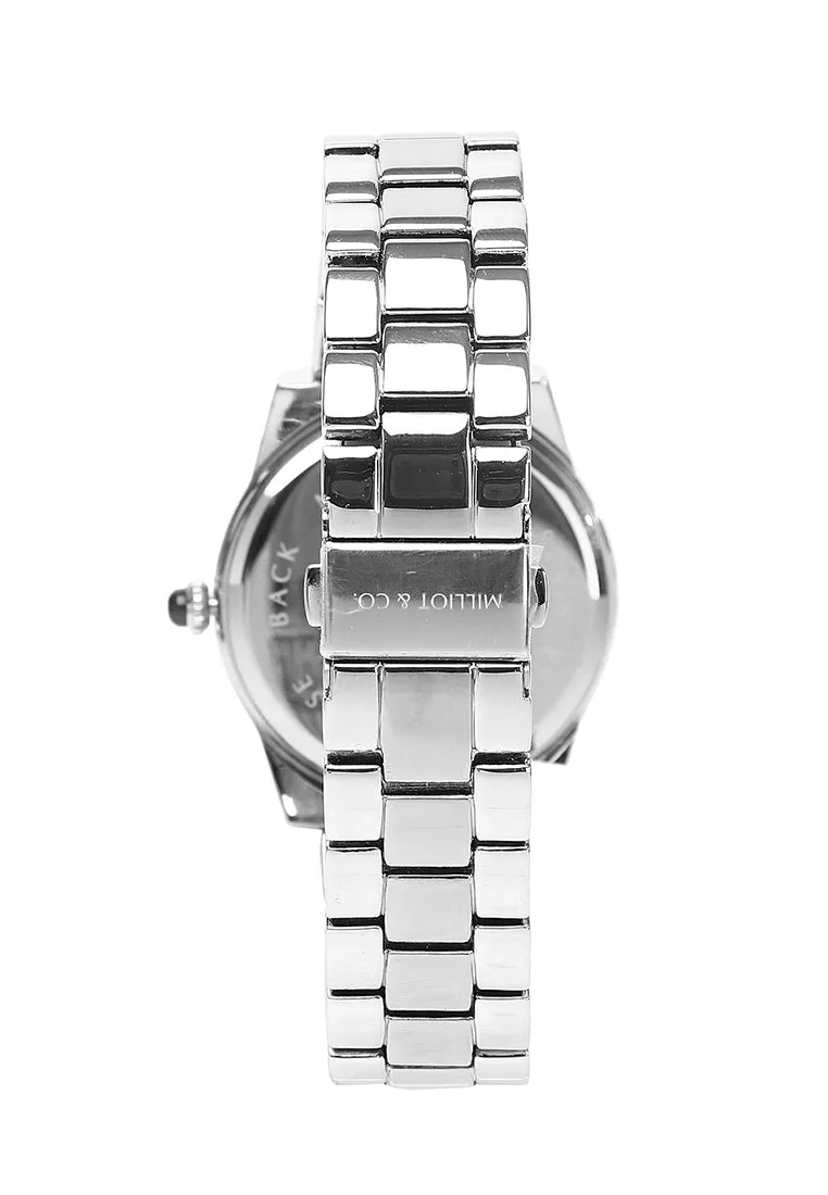 Andrea Silver Metal Watch (Silver)