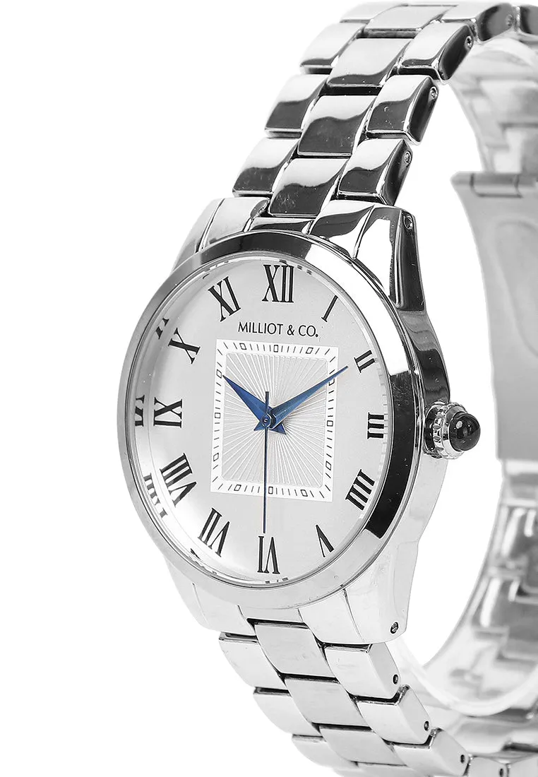 Andrea Silver Metal Watch (Silver)