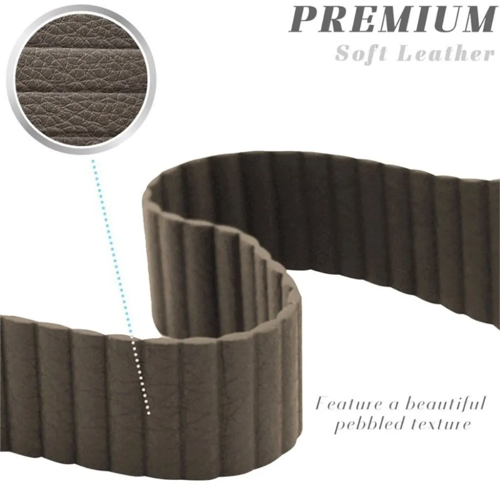 Apple Watch Series 4 40mm genuine leather watch strap - Brown