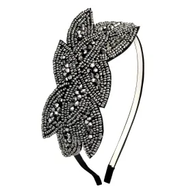 ArtiDeco 1920s Headpiece Vintage 1920s Headband Crystal Headband Flapper Headpiece with Crystal Great Gatsby Costume Accessories Roaring 20's Accessories