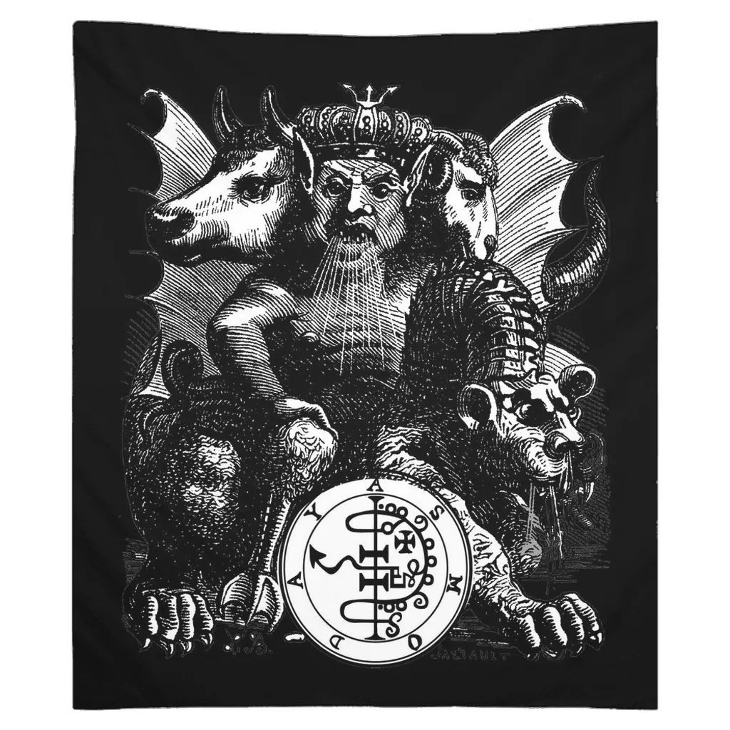 ASMODEUS Goetia Demon King Tapestries