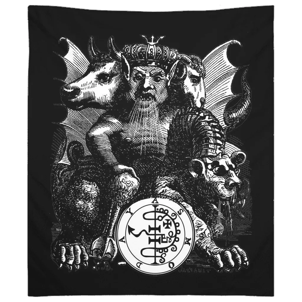 ASMODEUS Goetia Demon King Tapestries