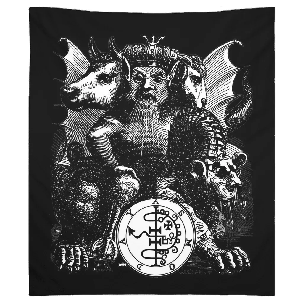 ASMODEUS Goetia Demon King Tapestries