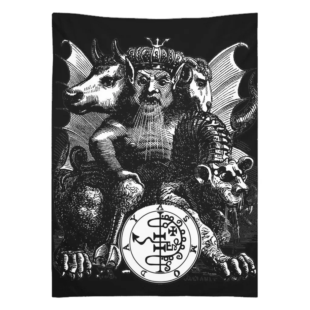 ASMODEUS Goetia Demon King Tapestries
