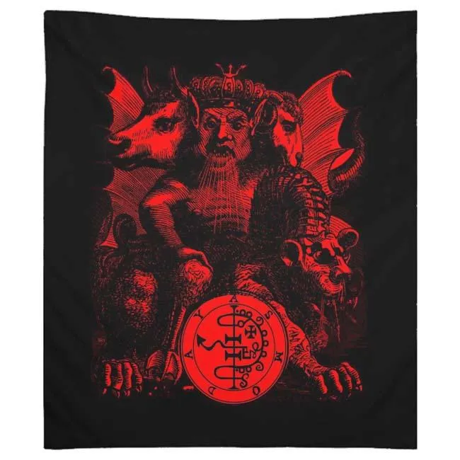 Asmodeus Goetic Demon King Tapestries