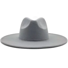  Wide-Brim Vintage Suit Hat