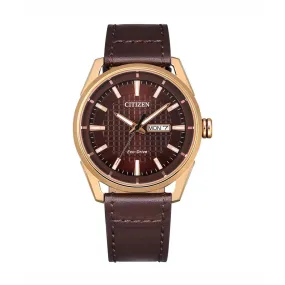 AW0083-08X - Mens Rose Gold Eco-Drive Watch