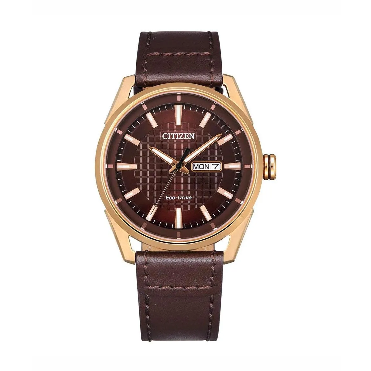 AW0083-08X - Mens Rose Gold Eco-Drive Watch