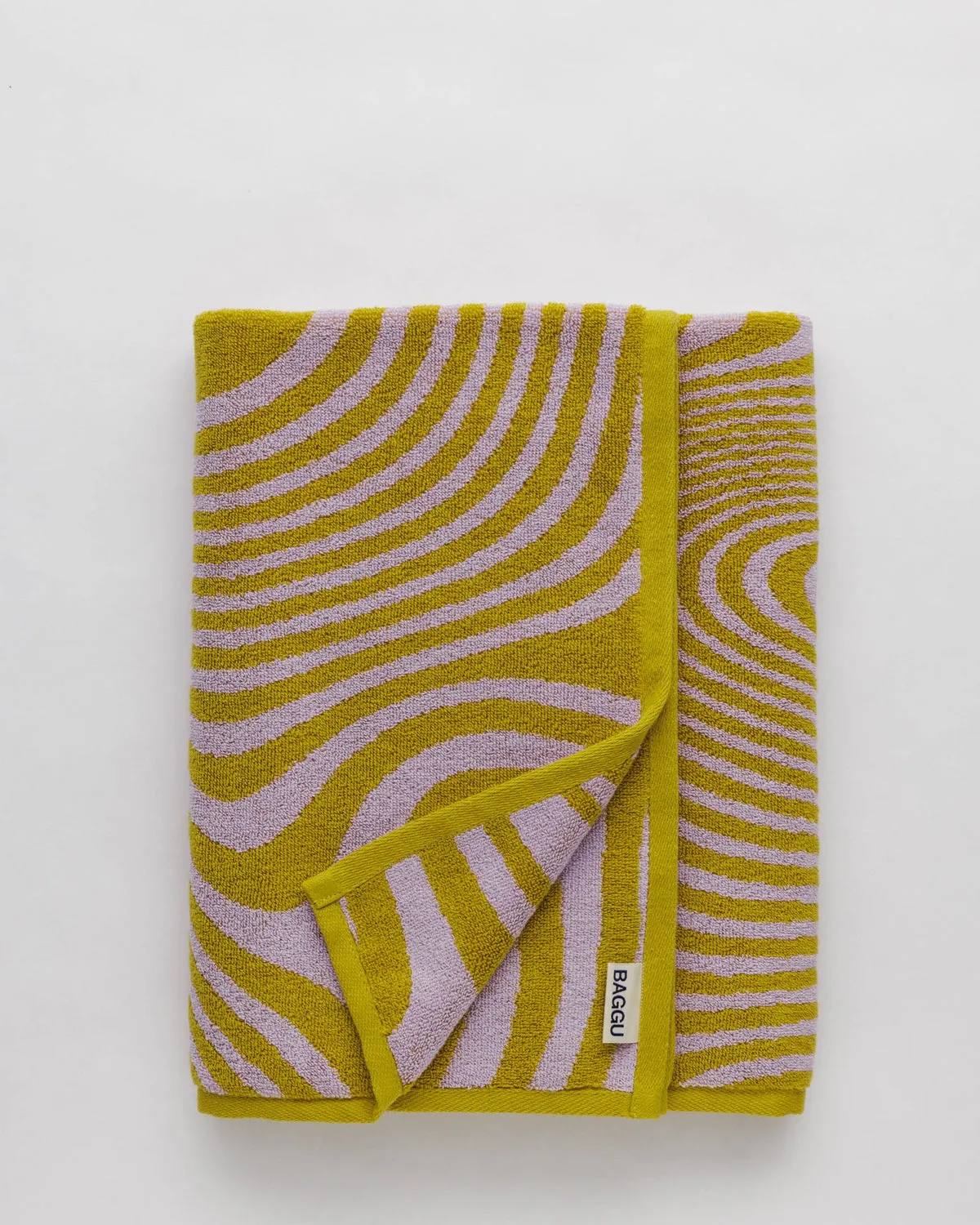 Bath Towel - Trippy Swirl Yuzu
