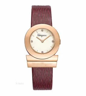 Best Affordable Designer Leather 17 mm Watch Strap F56SBQ5023-S497_K0018973