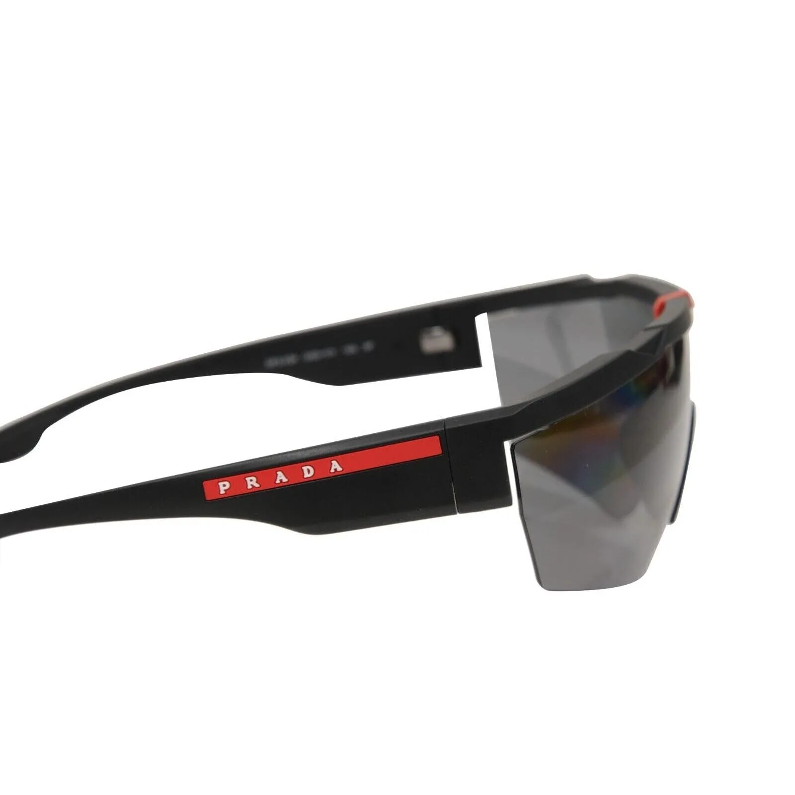 Black 44mm Linea Rossa PS 03XS Prada Sunglasses Shades