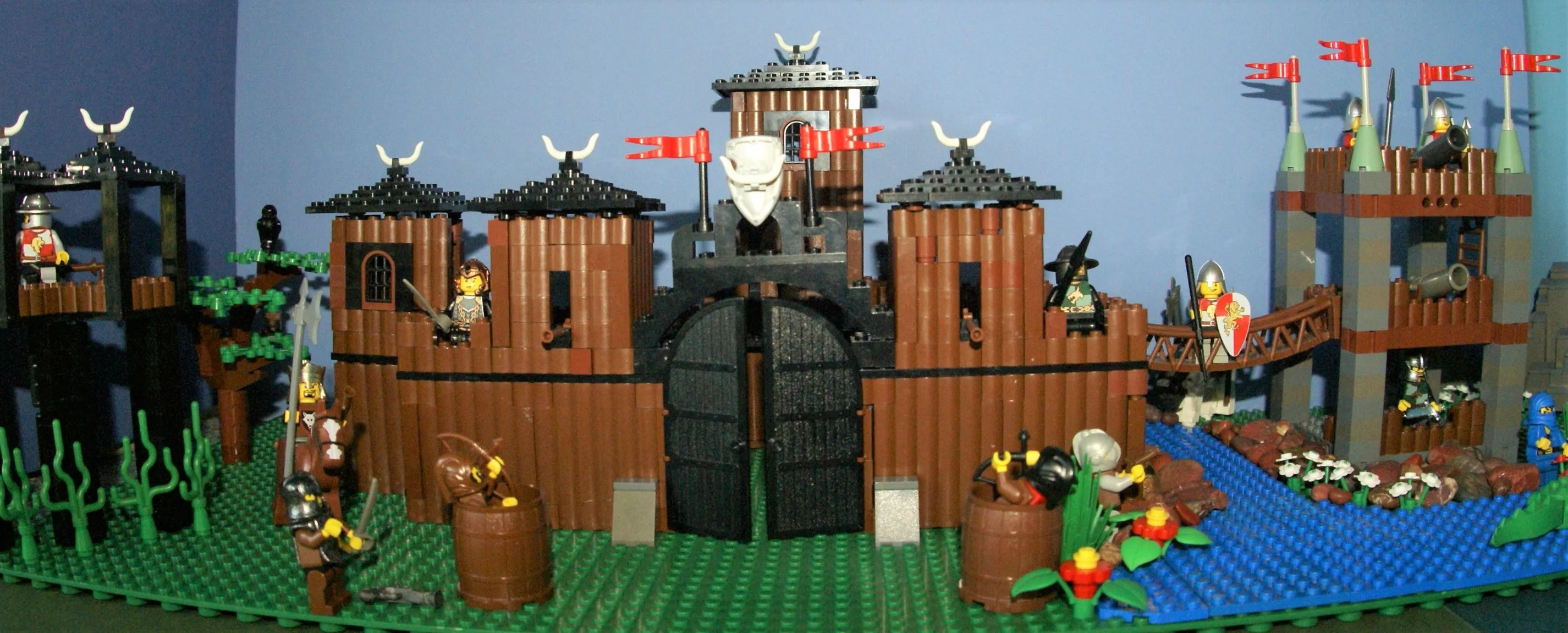 BRAND NEW, HARD TO FIND RARE RETIRED LEGO MINIFIGURE: ROYAL GUARD FROM BUCKINGHAM PALACE WITH TALL HEADDRESS, MUSKET GUN & BLACK BASE (Serie 5) 8805-10, YEAR 2011, 6 PIECES.