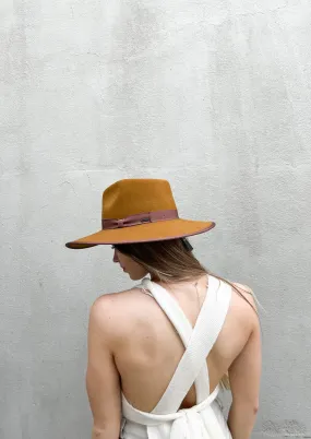Brixton Jo Rancher Fedora | Brass
