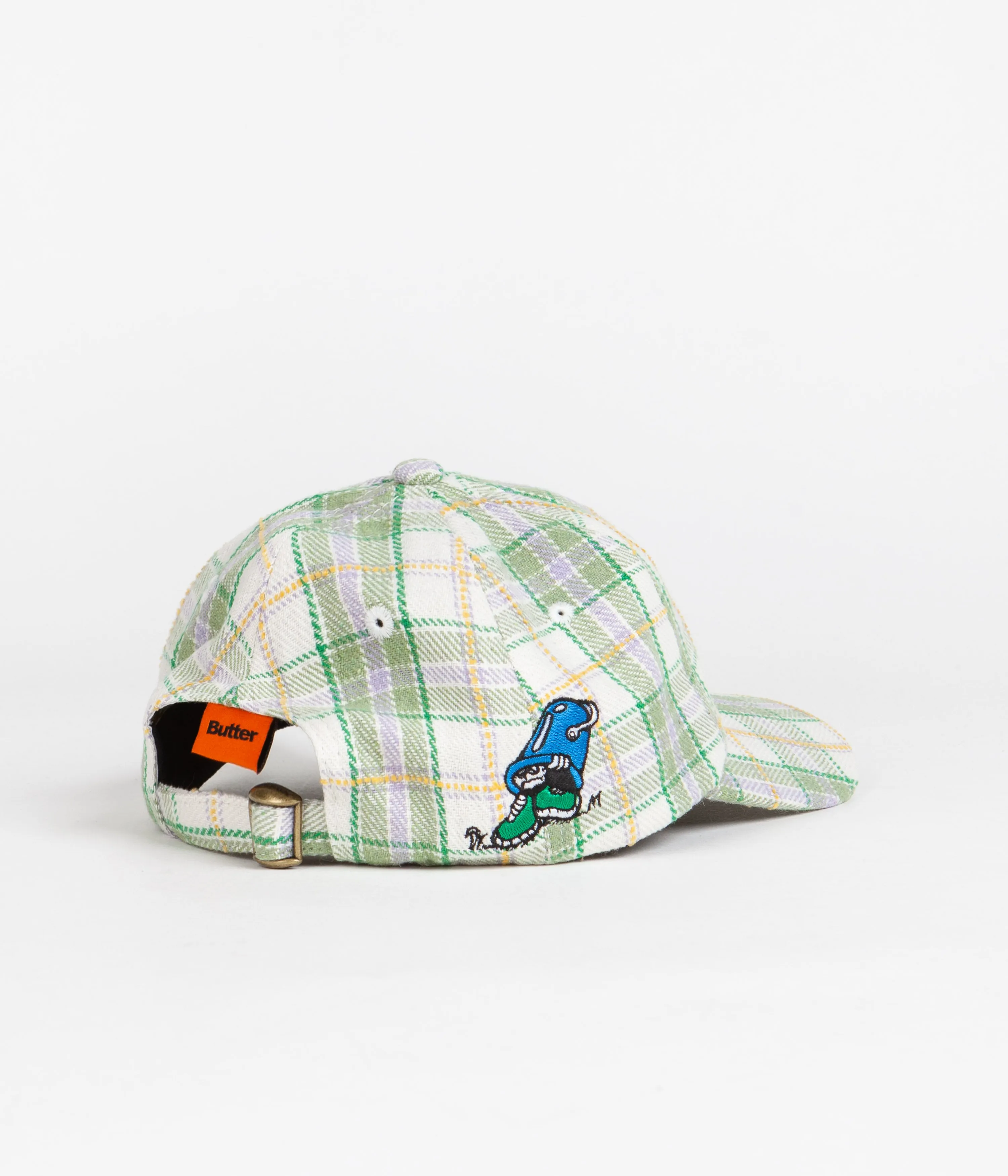 Butter Goods Bucket Plaid Cap - Forest