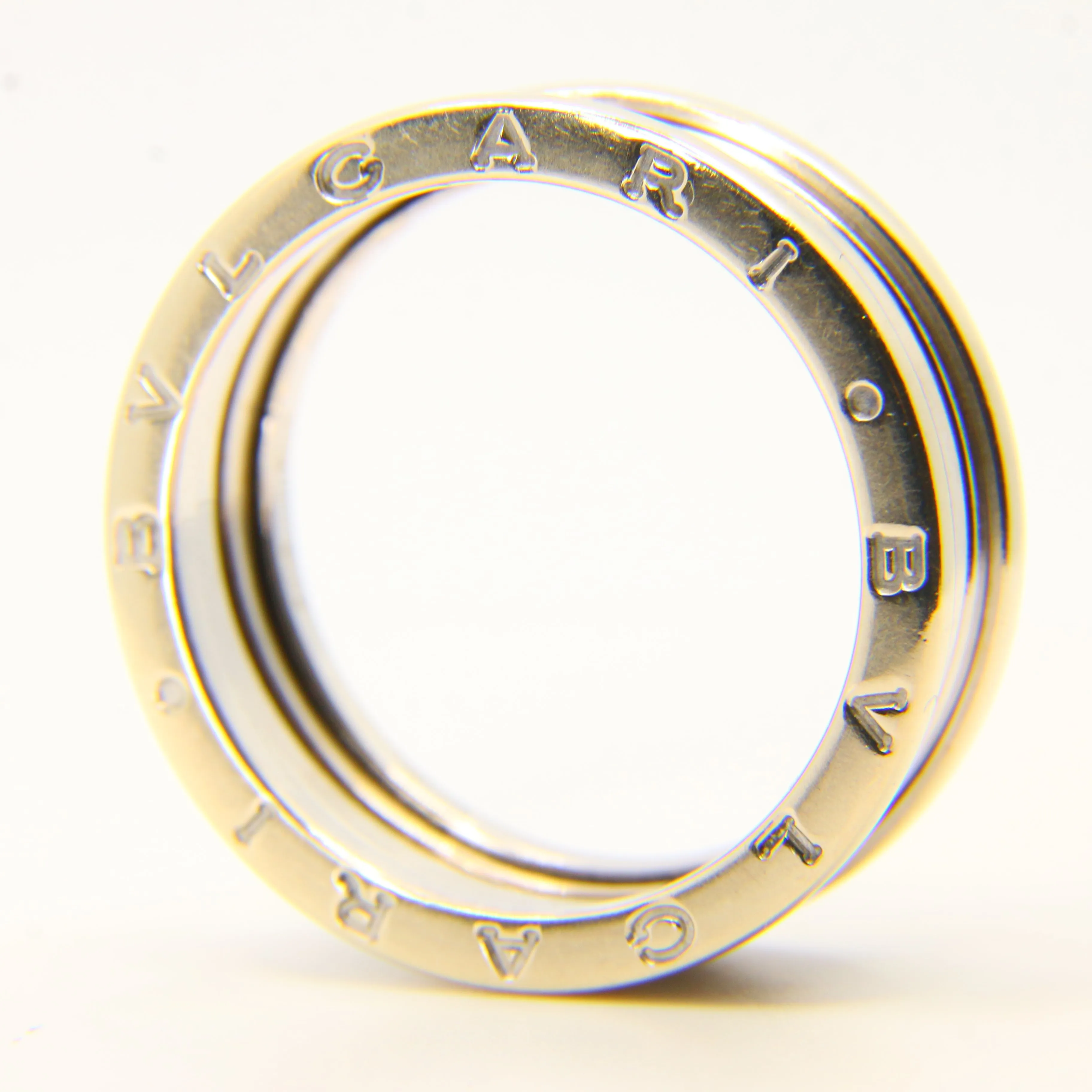 Bvlgari Bulgari B Zero 1 3-Band 18 Carat White Gold Band Ring