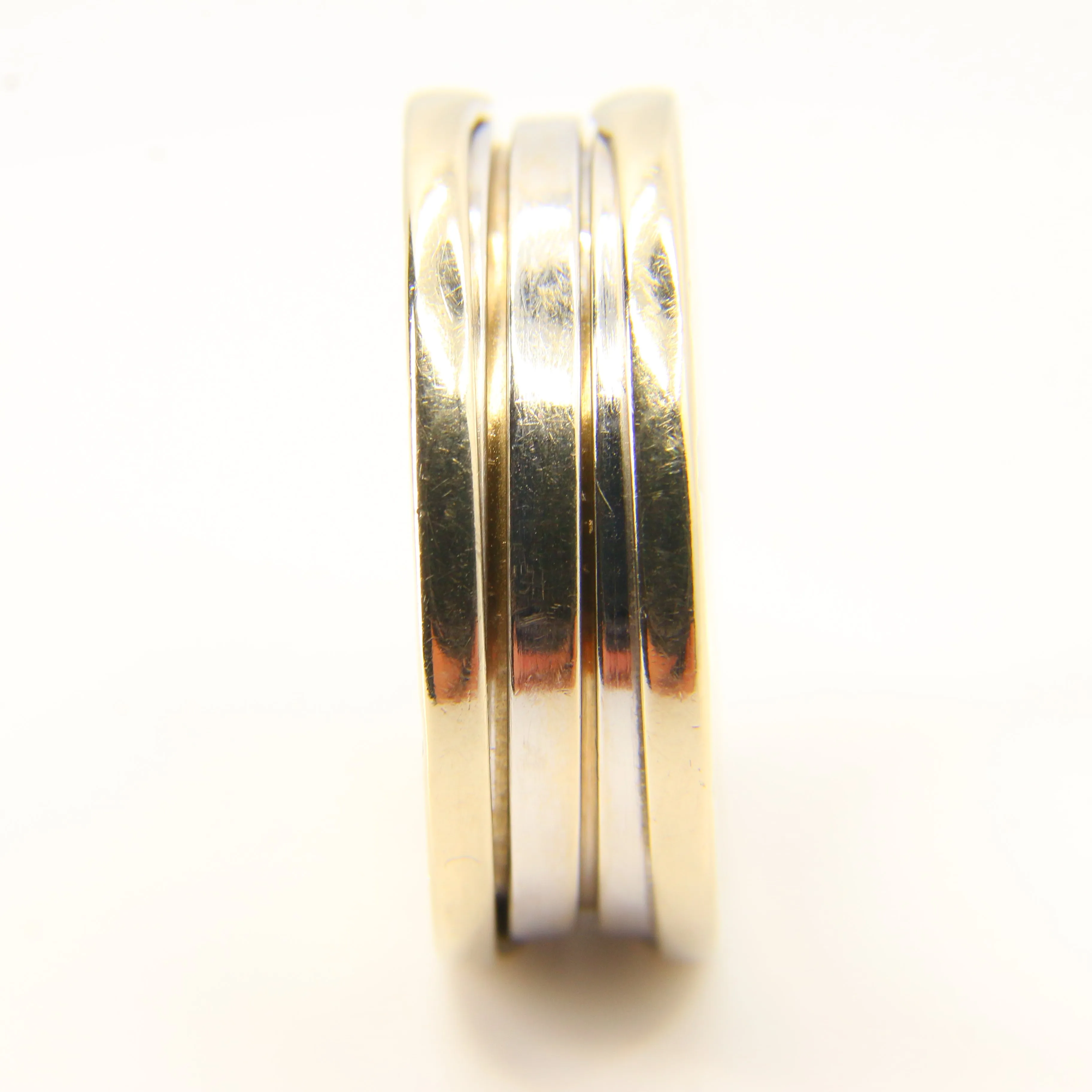 Bvlgari Bulgari B Zero 1 3-Band 18 Carat White Gold Band Ring