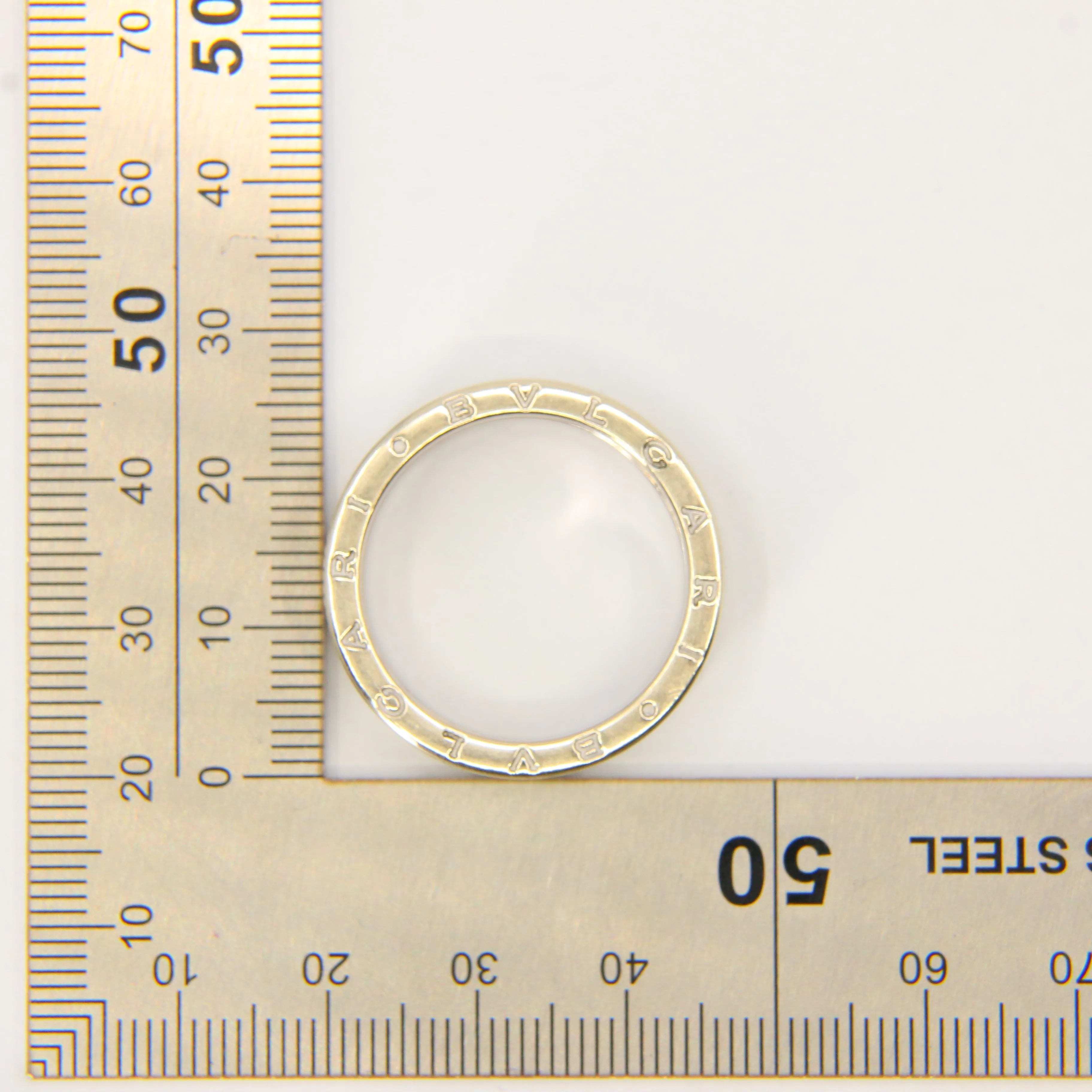 Bvlgari Bulgari B Zero 1 3-Band 18 Carat White Gold Band Ring
