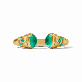 Cannes Cuff (Iridescent Emerald Green)