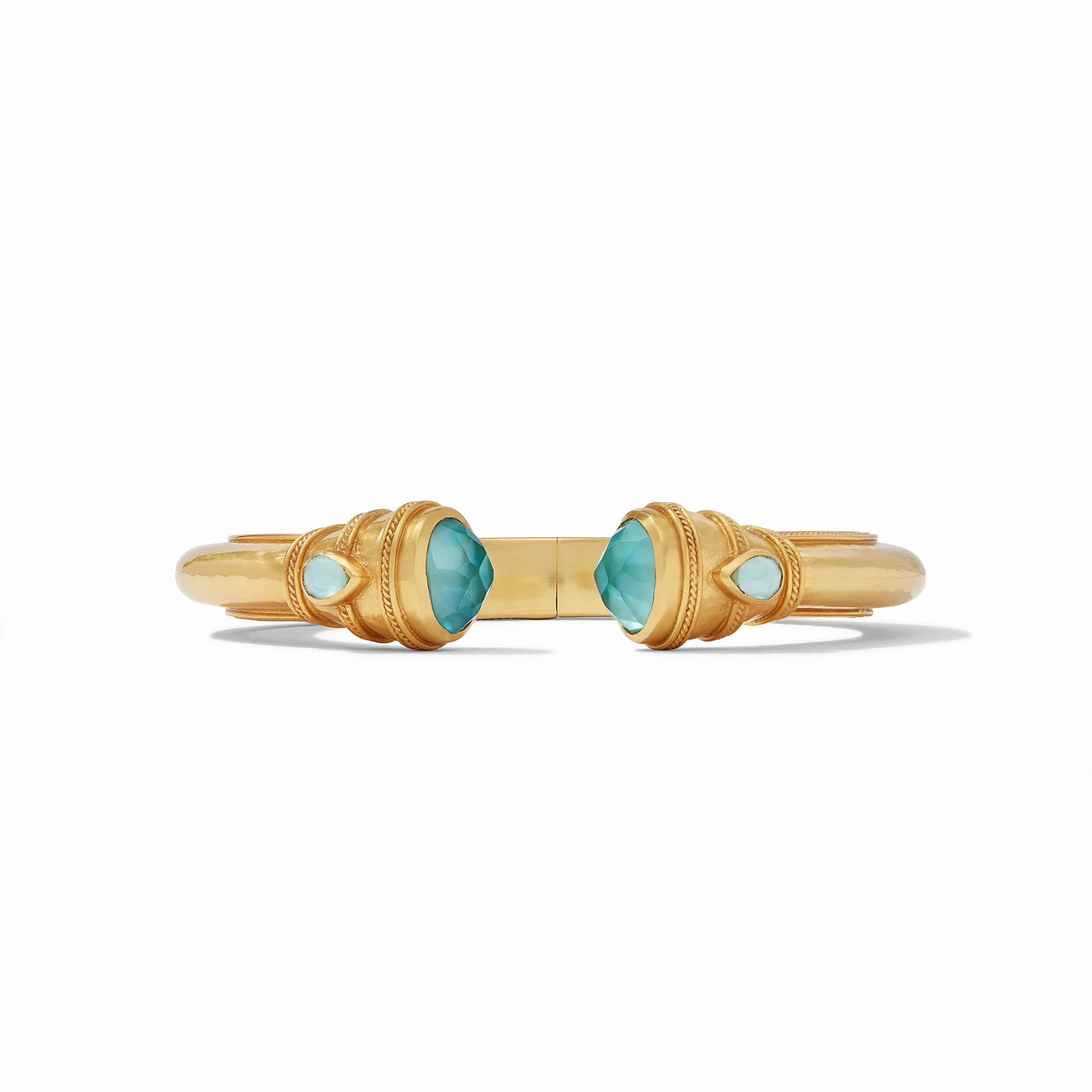 Cannes Demi Cuff - Iridescent Bahamian Blue