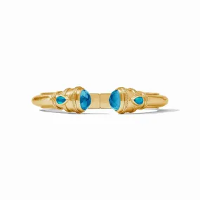Cannes Demi Cuff - Iridescent London Blue