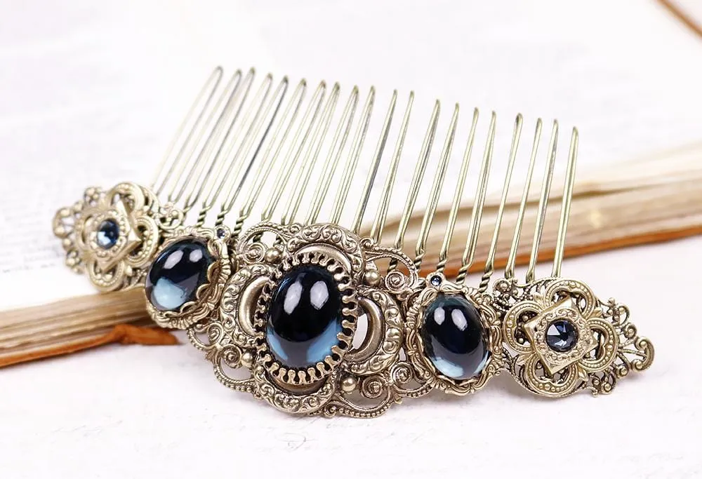 Canterbury Comb - Antiqued Brass