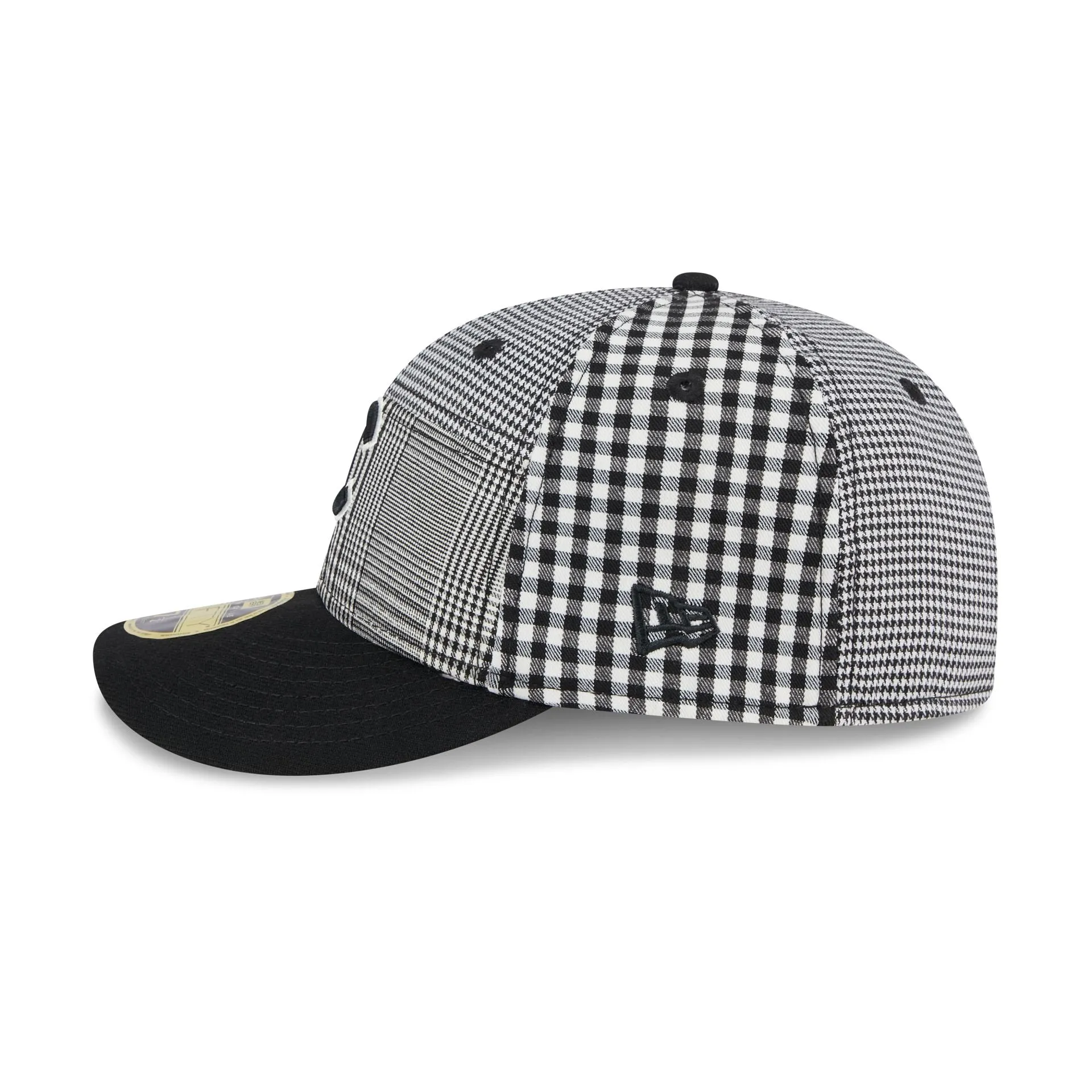 Chicago Cubs Patch Plaid Low Profile 59FIFTY Fitted Hat