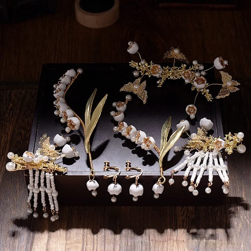 Chinese Tiara Dragon And Phoenix Bridal Headdress