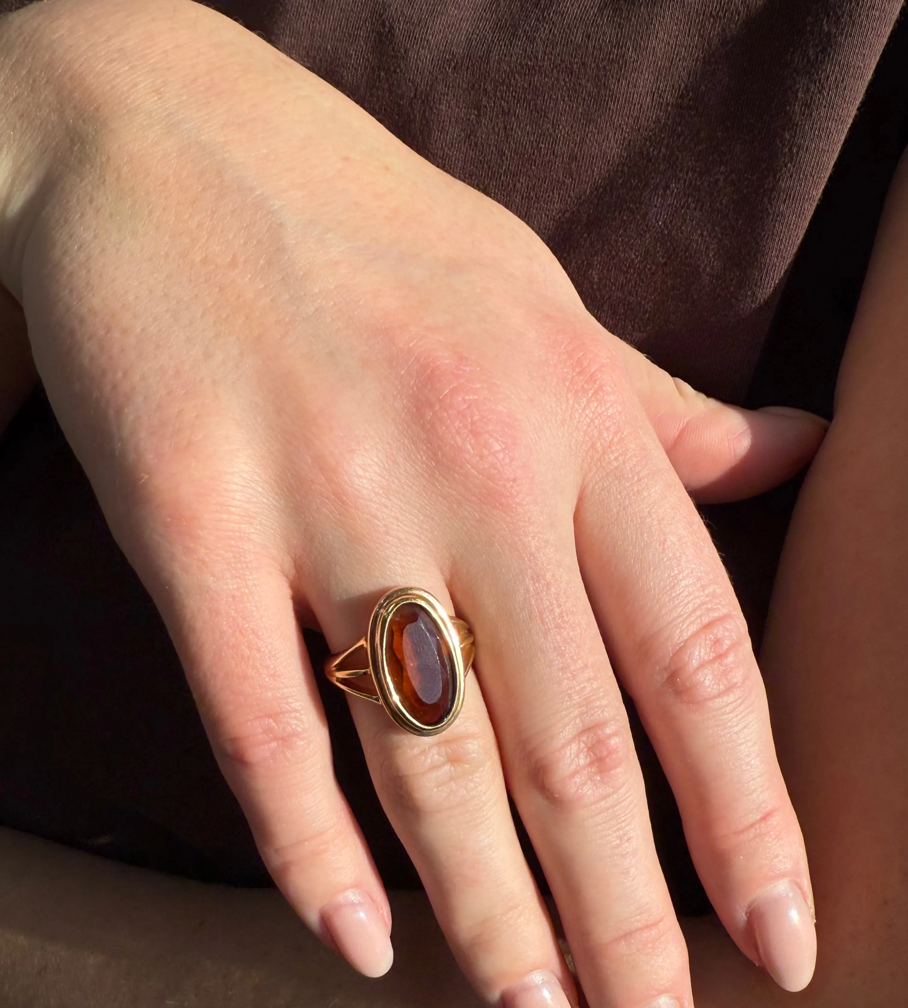 Citrine Ring, 14k