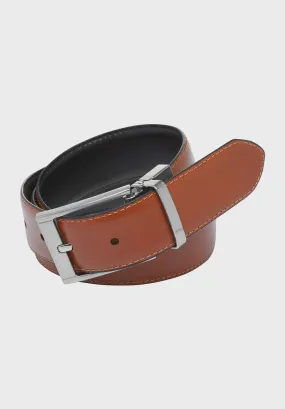 City Club Ashby Reversible Belt - Black/Tan