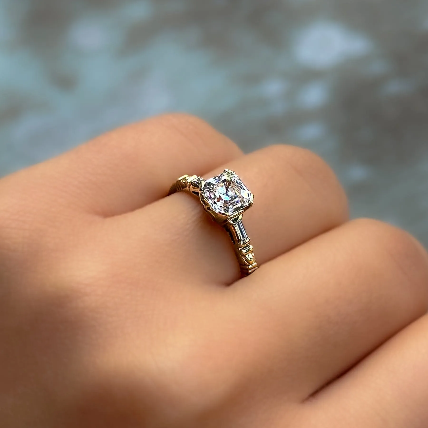 Classic Vintage Engagement Ring