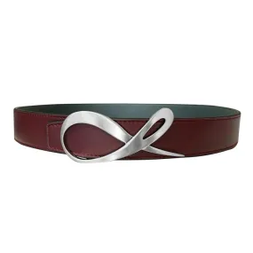 Classica Bordo Grafite Silver Belt