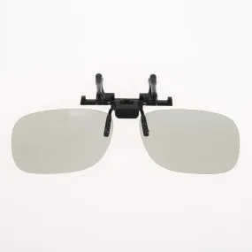 Clip On type Passive Circular 3D Glasses Clip for LG 3D TV Cinema Film 3D Glasses Hanging Frame Myopia Glasses Stereo Clip