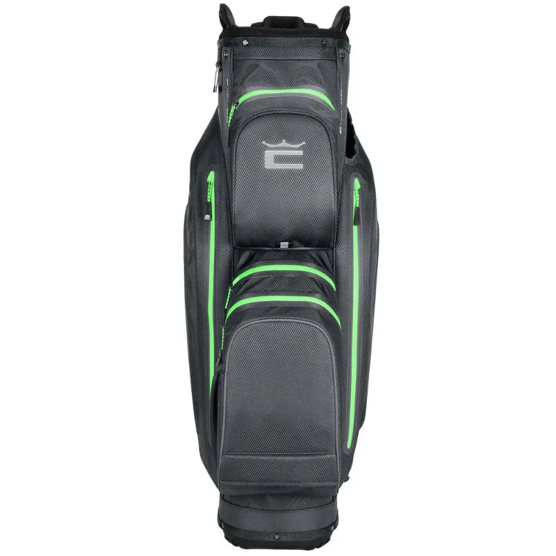 Cobra Ultradry Pro Waterproof Golf Cart Bag - Quiet Shade/Green Gecko