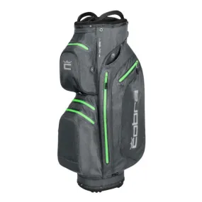 Cobra Ultradry Pro Waterproof Golf Cart Bag - Quiet Shade/Green Gecko