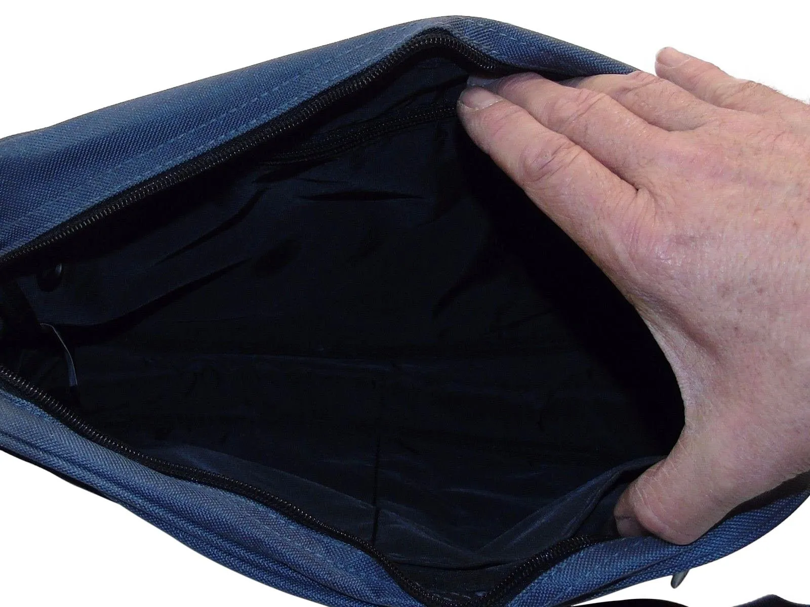 Compact Polyester Messenger Bag